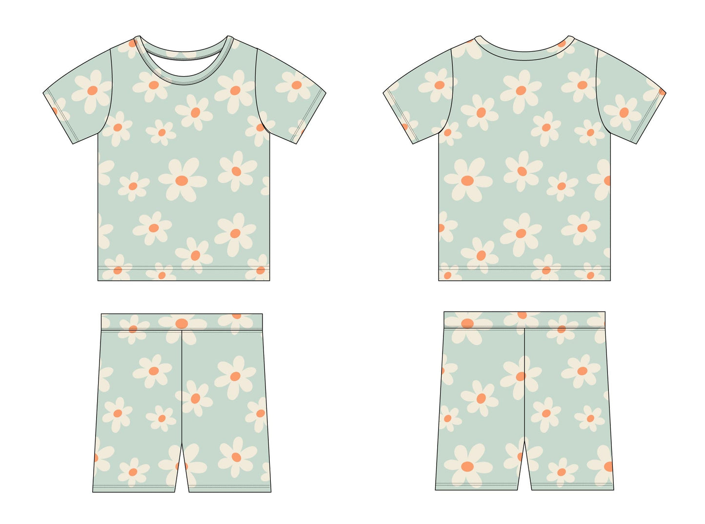 Darling Daisy: Short & Tee