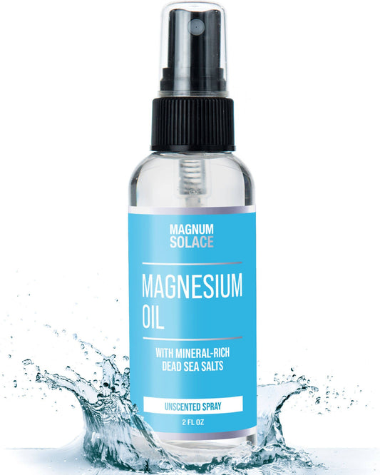 Magnesium Oil Spray for Restless Legs, Sleep, Muscle Relief: 2oz