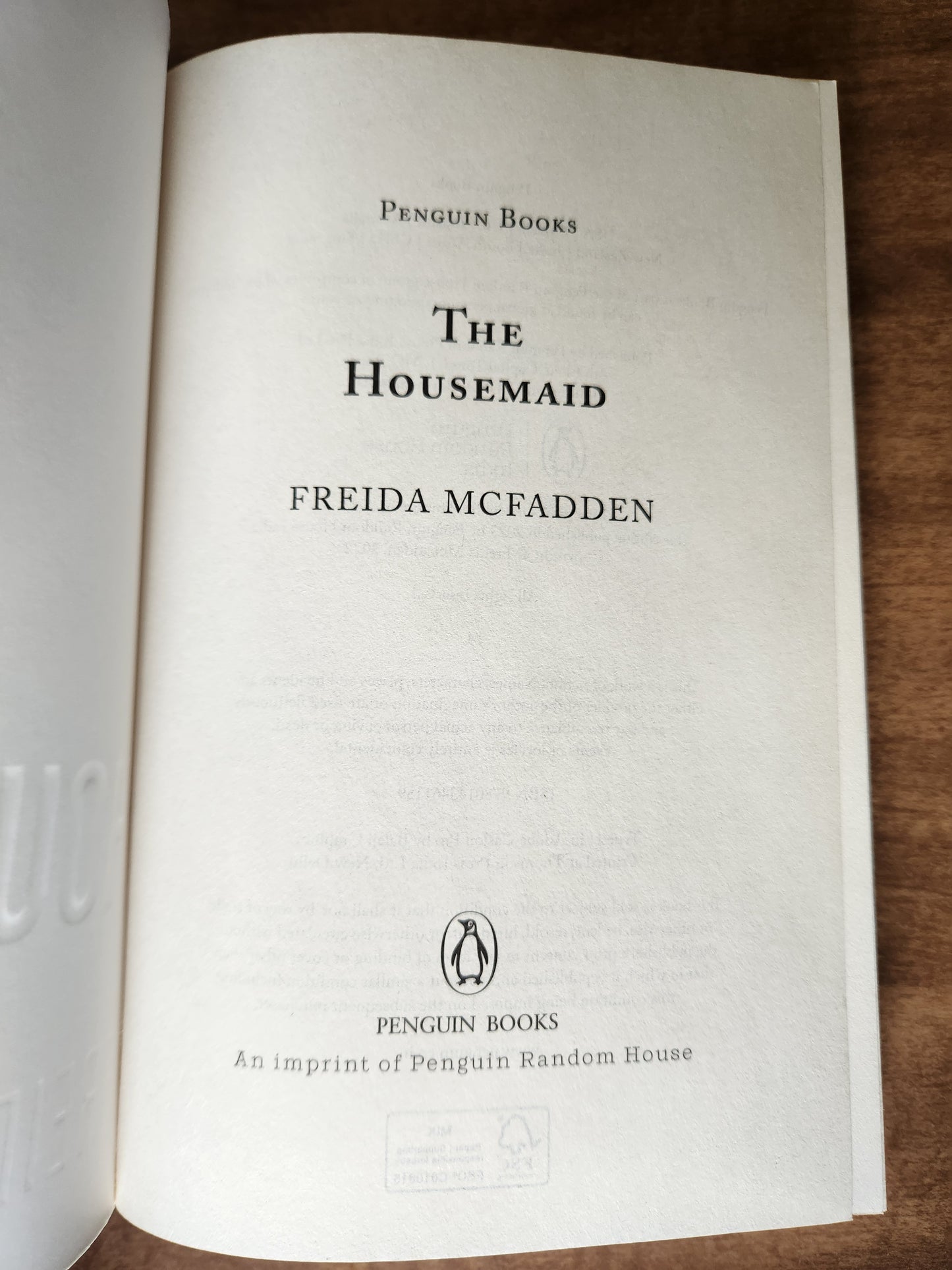 *Pre-loved* The Housemaid by Freida McFadden