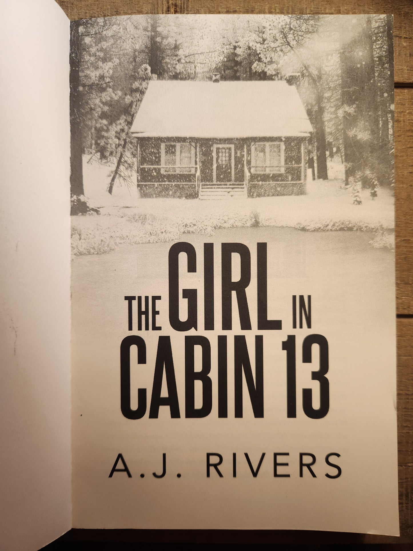 *Pre-loved* The Girl in Cabin 13 by A.J. Rivers
