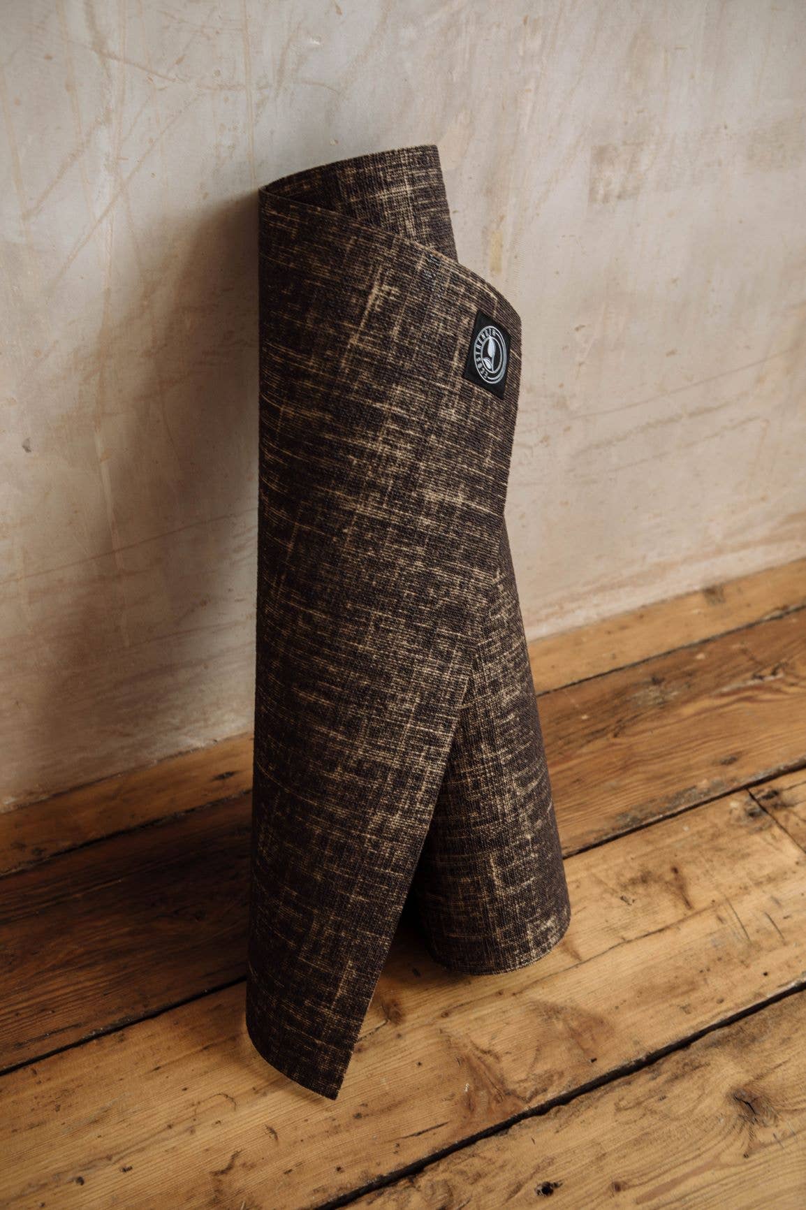 Rich Coffee Brown Hemp Blend Yoga Mat EcoStrength