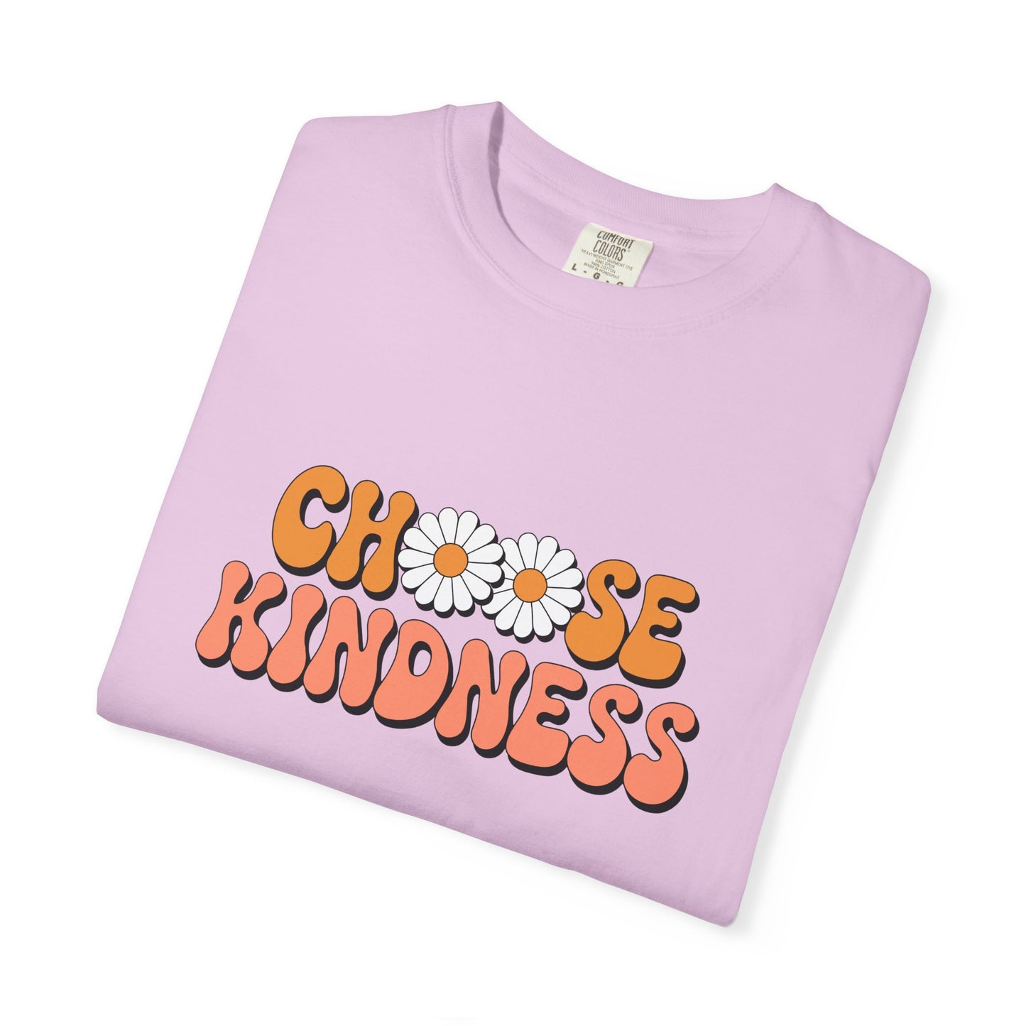 Choose Kindness T‑Shirt — Retro Daisy Graphic Tee
