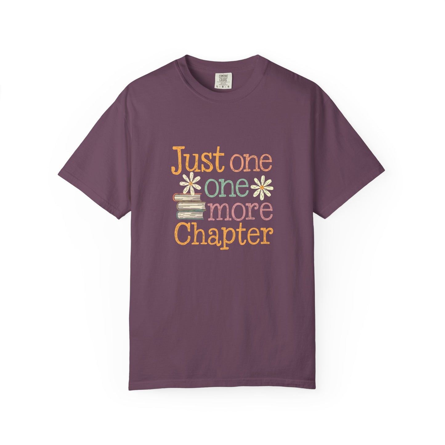 Just One More Chapter T-Shirt – Cute Book Lover Graphic Tee