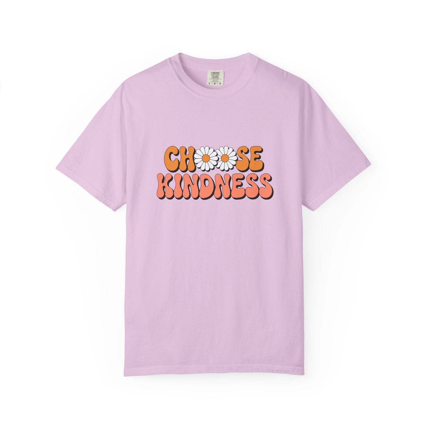 Choose Kindness T‑Shirt — Retro Daisy Graphic Tee