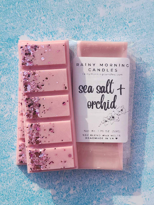 Sea Salt & Orchid Snap Bar Wax Melts