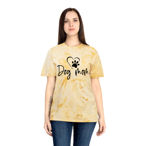Dog Mom Unisex Color Blast T-Shirt