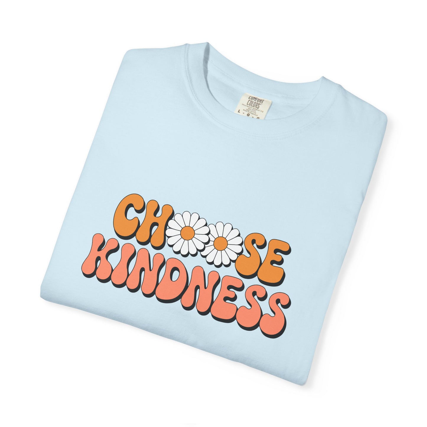 Choose Kindness T‑Shirt — Retro Daisy Graphic Tee