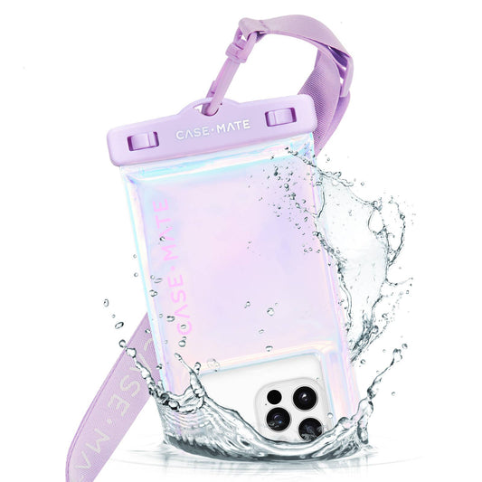Case-Mate Waterproof Floating Phone Pouch: Iridescent