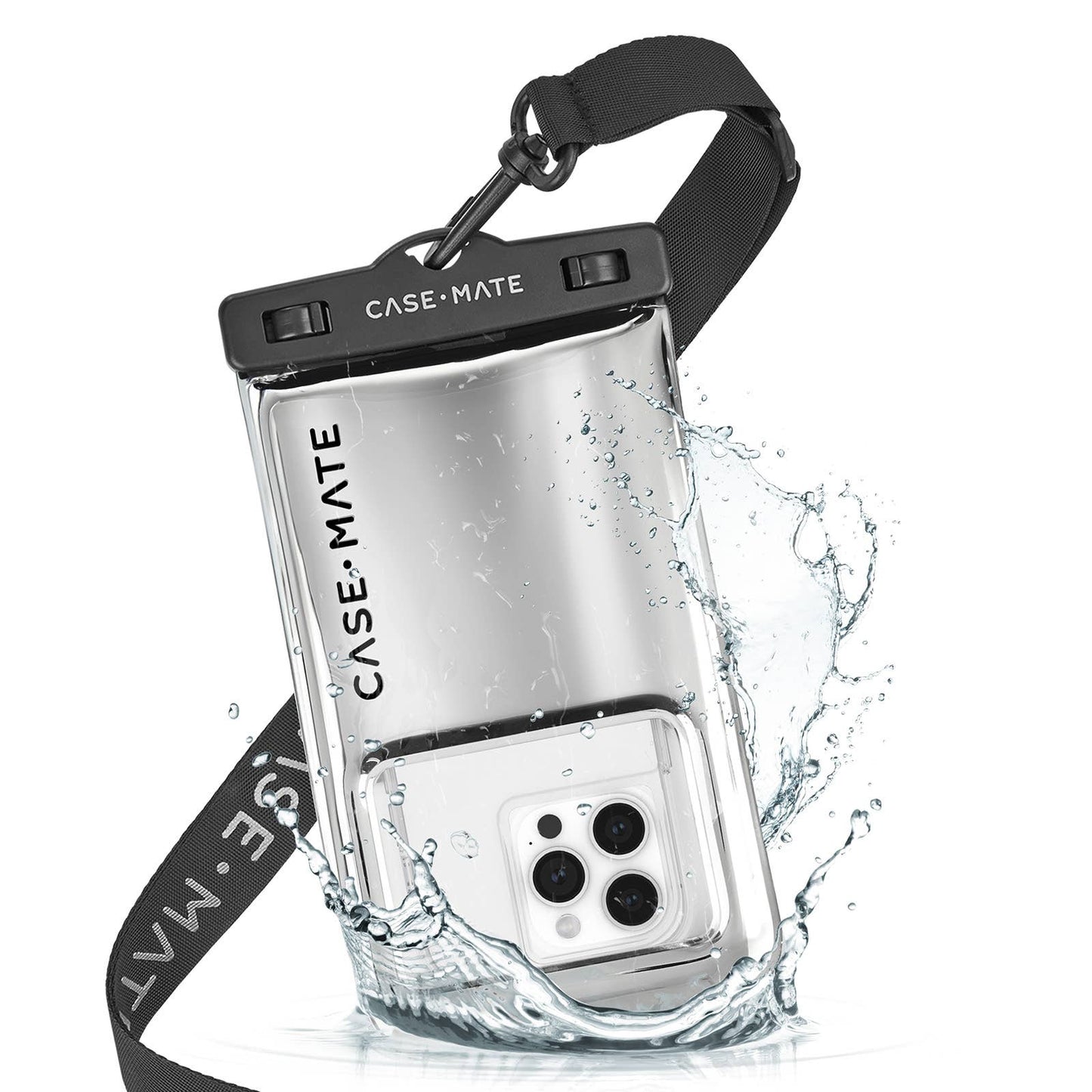 Case-Mate Waterproof Floating Phone Pouch: Citrus Splash