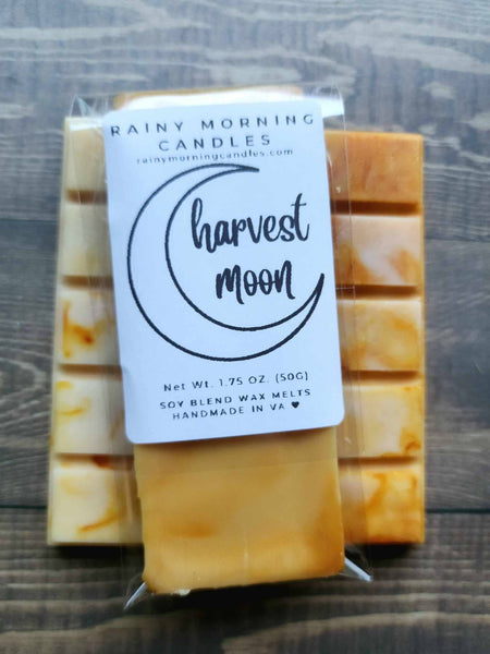 Harvest Moon | Fall Snap Bar Wax Melts