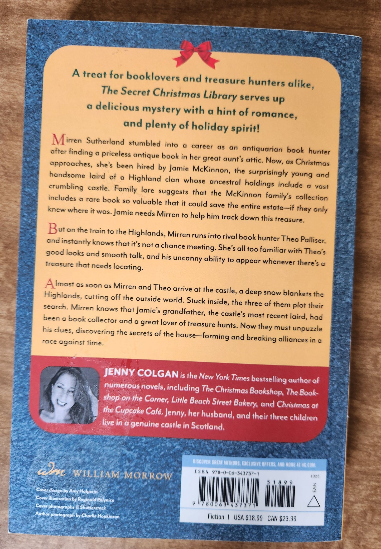 *Pre-loved* The Secret Christmas Library by Jenny Colgan