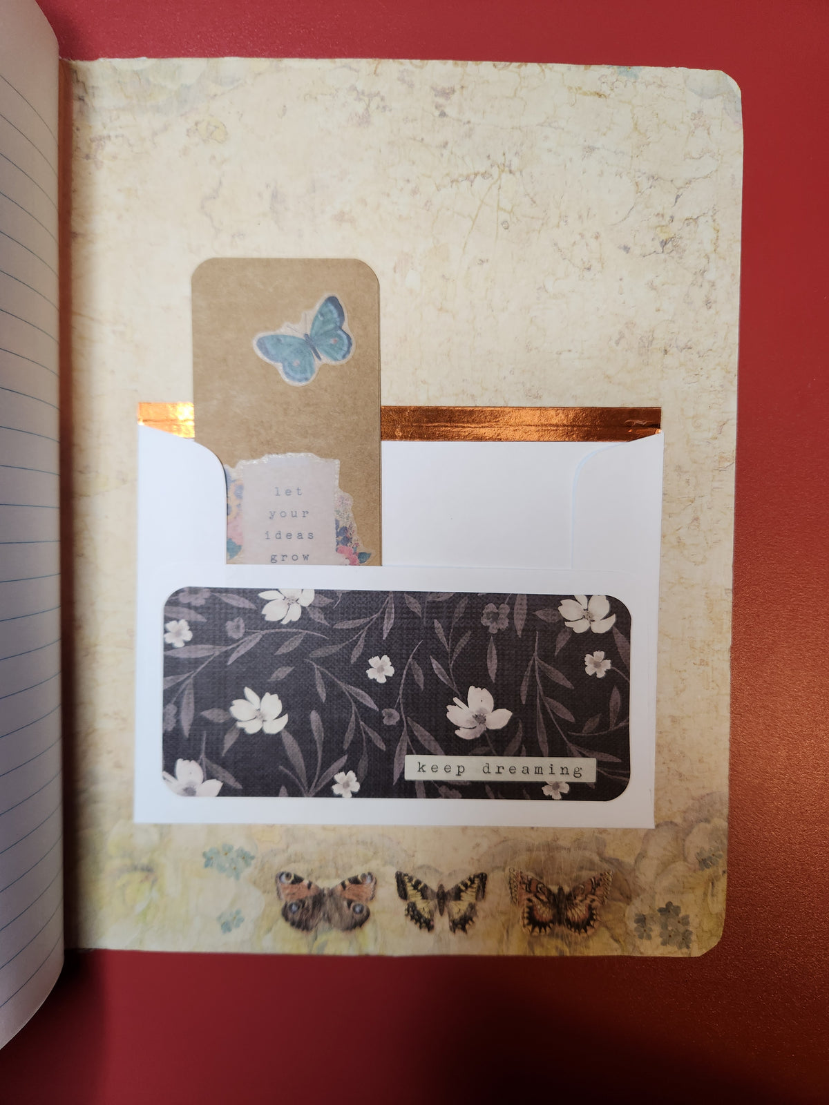 Handmade Altered Composition Notebook