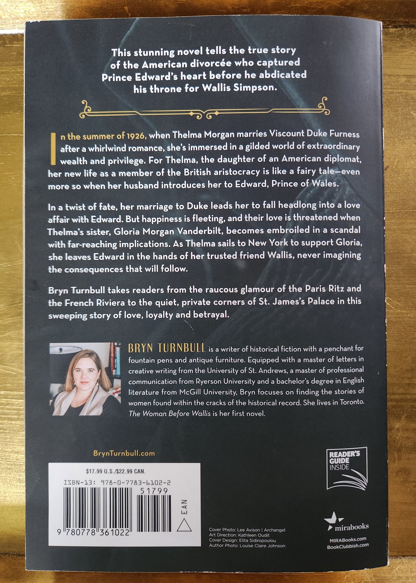 *Pre-loved* The Woman Before Wallis By Bryn Turnbull