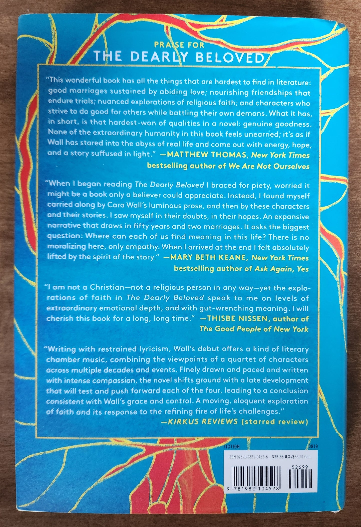 *Pre-loved* The Dearly Beloved by Cara Wall