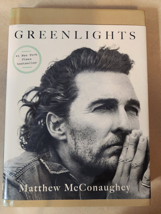*Pre-loved* Greenlights by Matthew McConaughey