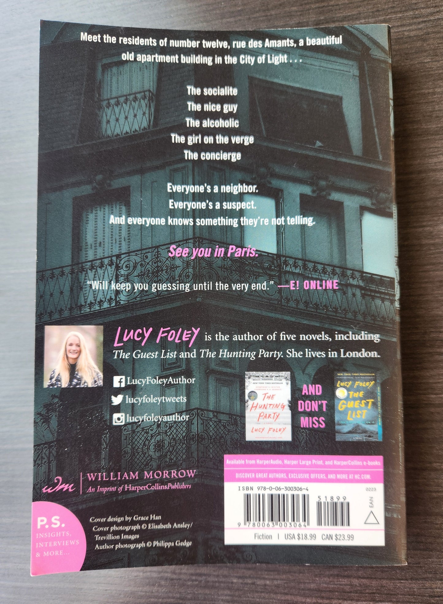 *Pre-loved* The Paris Apartment by Lucy Foley