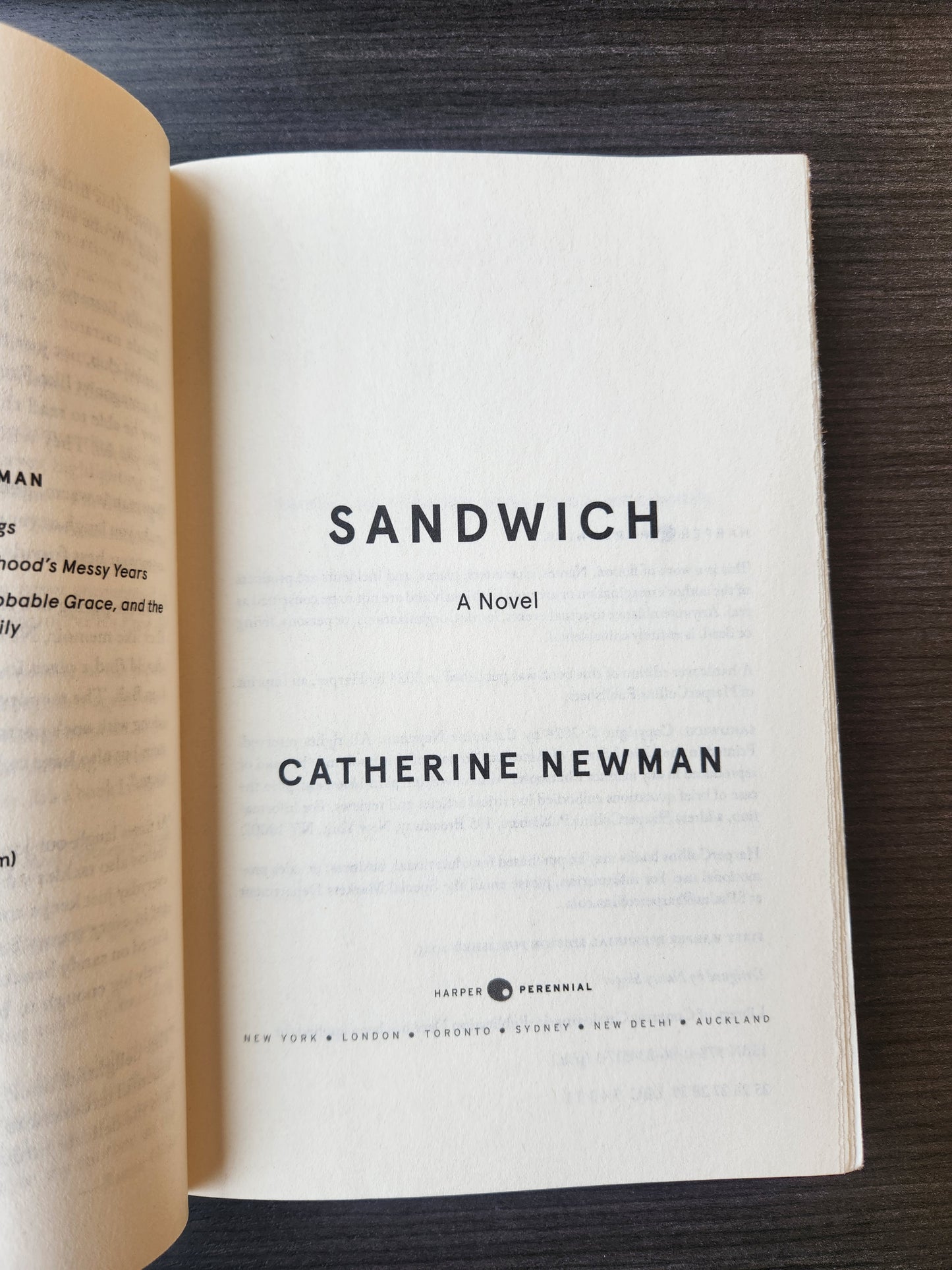 *Pre-loved* Sandwich by Catherine Newman