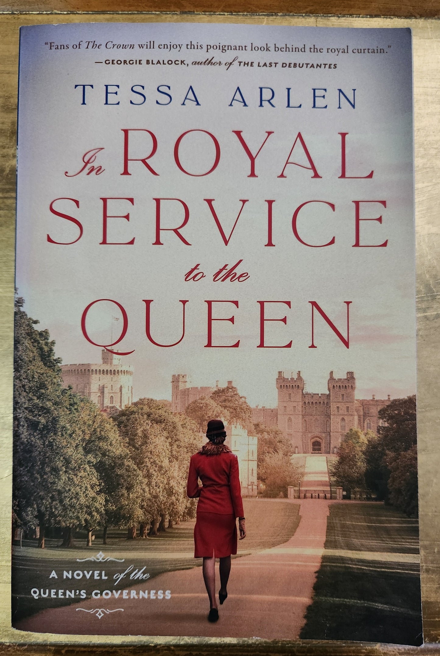 *Pre-loved* In Royal Service to the Queen by Tessa Arlen