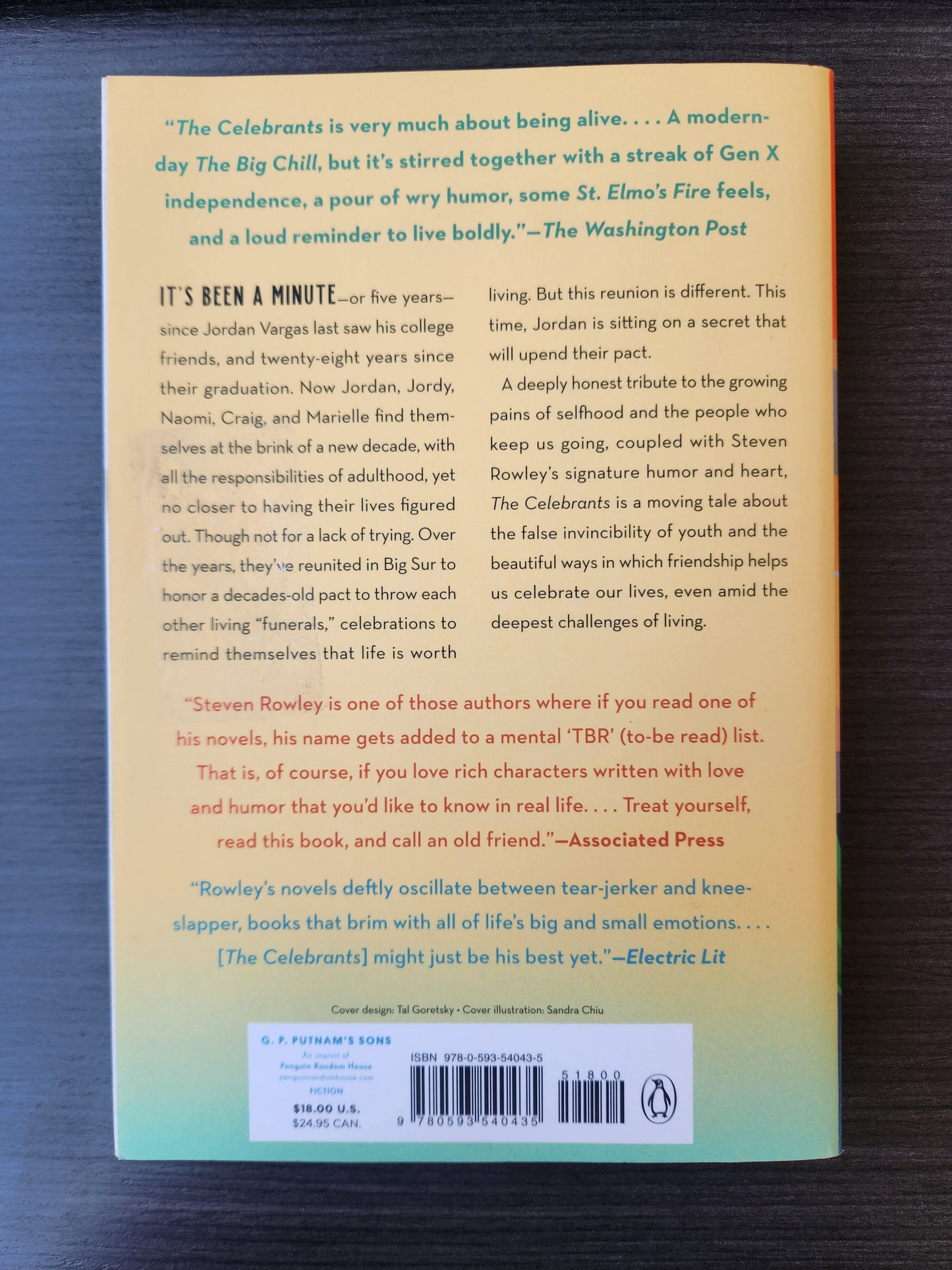 *Pre-loved* The Celebrants by Steven Rowley