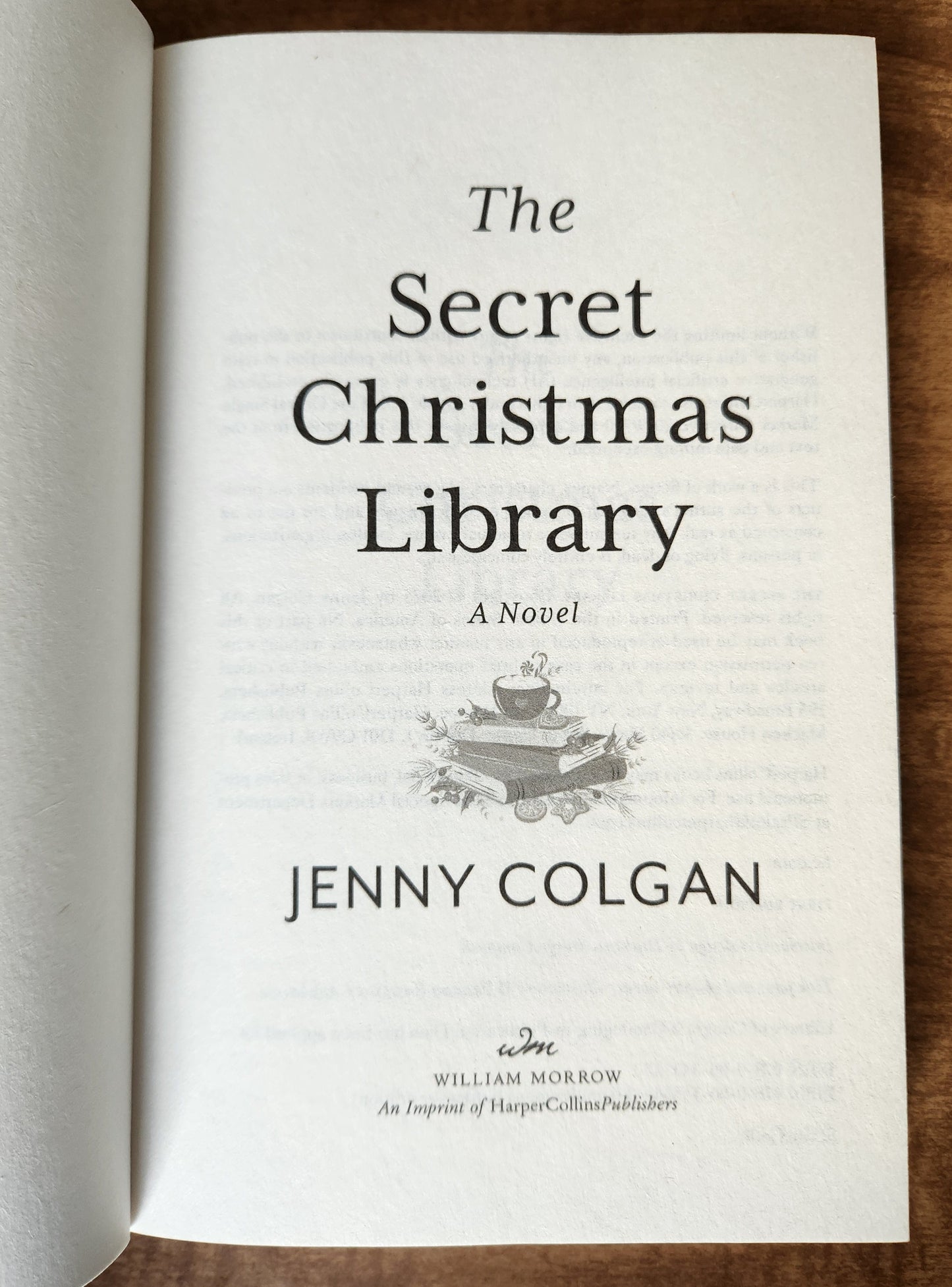 *Pre-loved* The Secret Christmas Library by Jenny Colgan