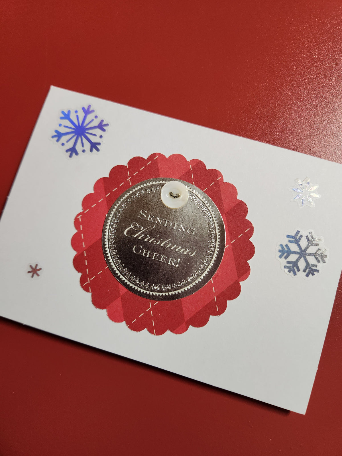 Handmade Christmas Greeting Cards - Set of 8