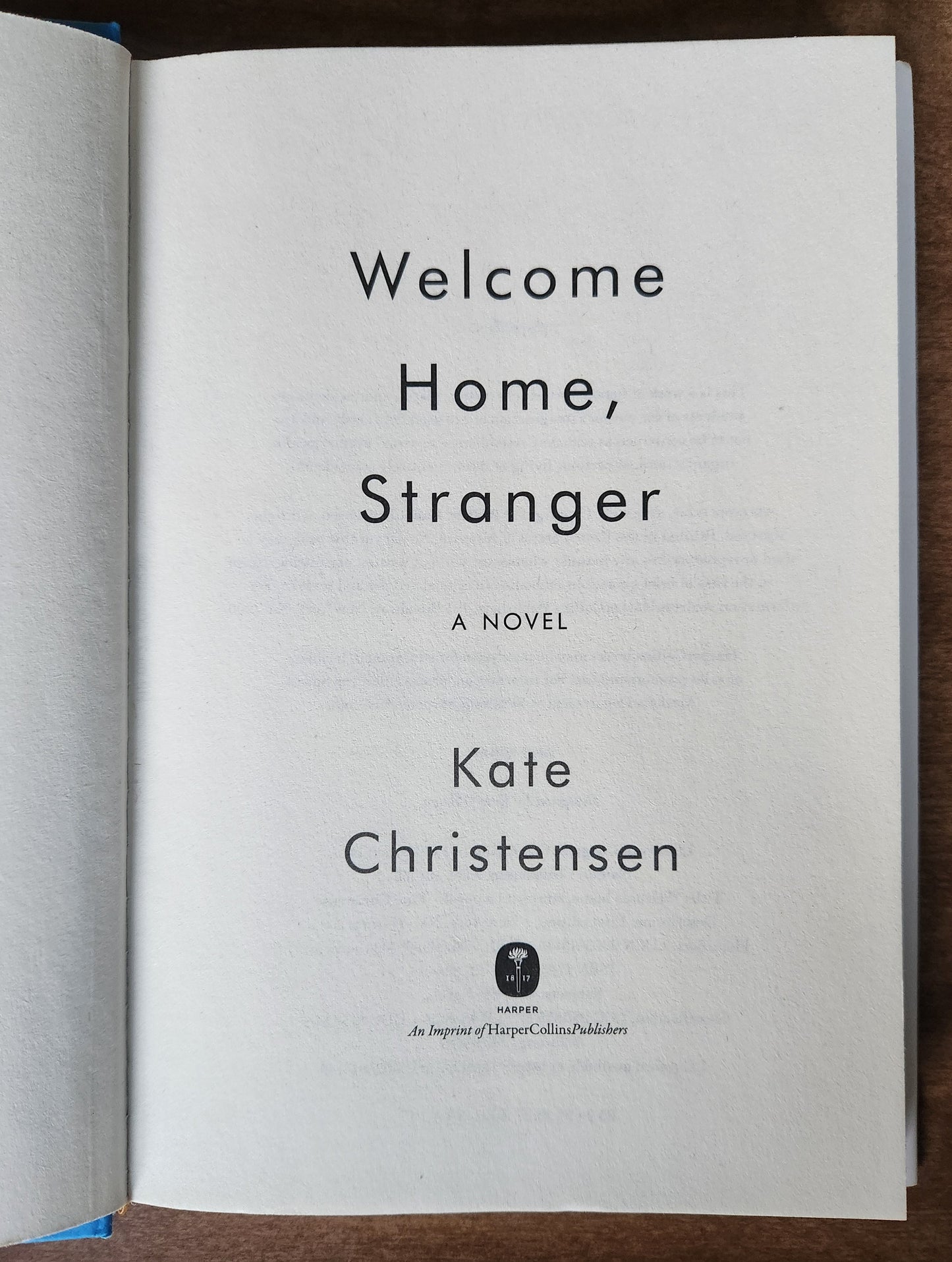 *Pre-loved* Welcome Home, Stranger By Kate Christensen
