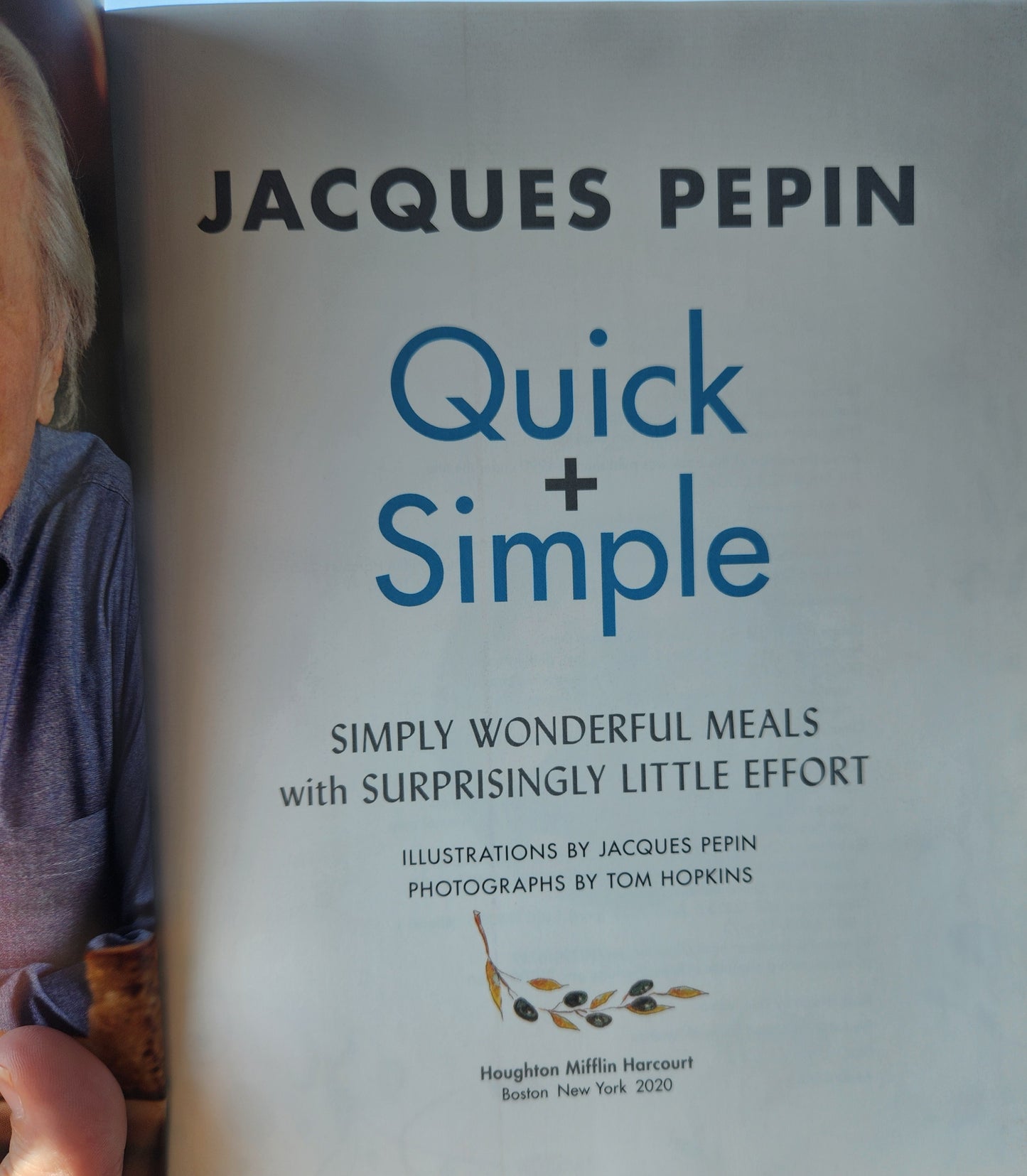 *Pre-loved* Jacques Pépin Quick & Simple
By Jacques Pépin