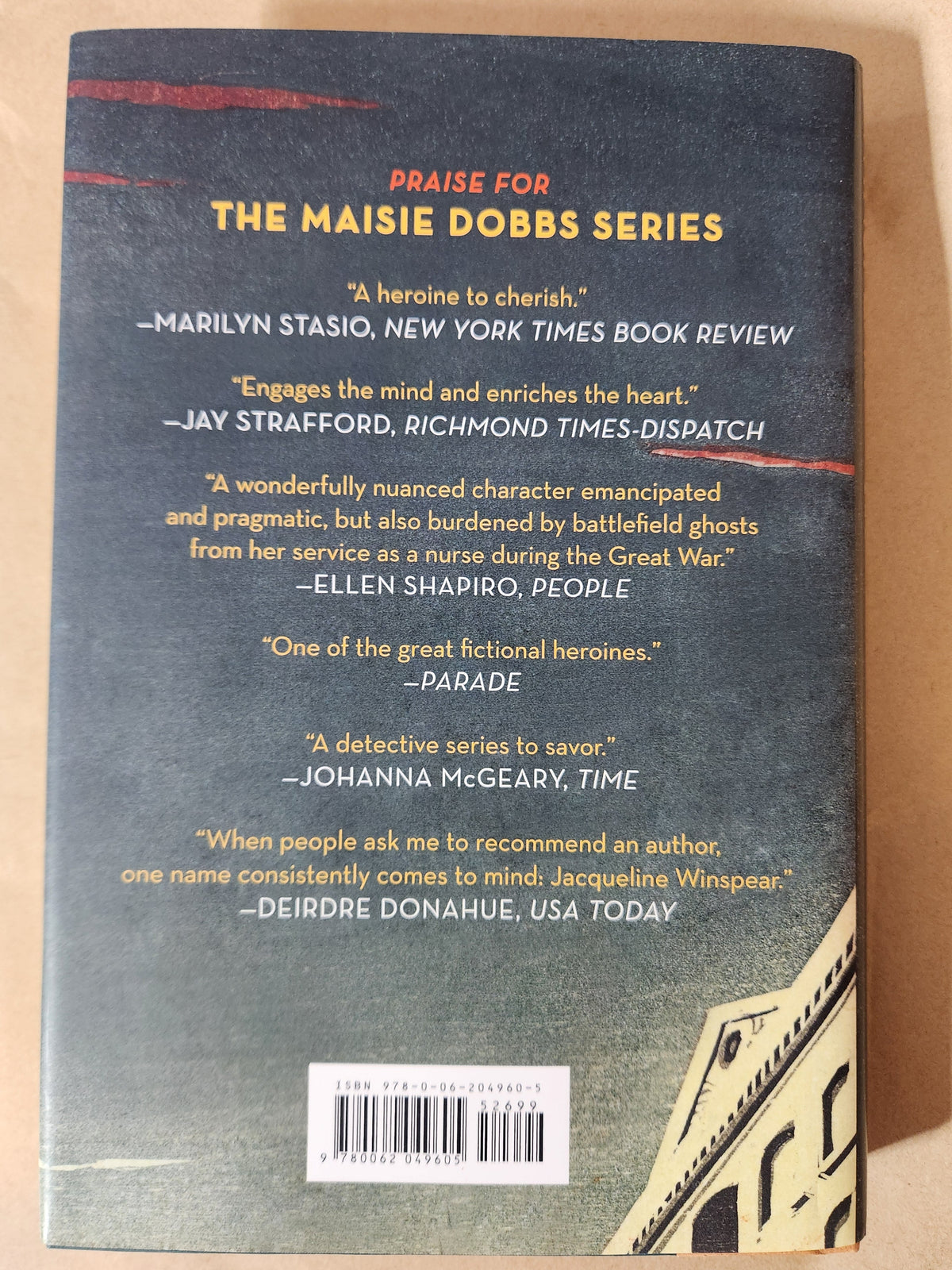 *Pre-loved* Leaving Everything Most Loved by Jacqueline Winspear