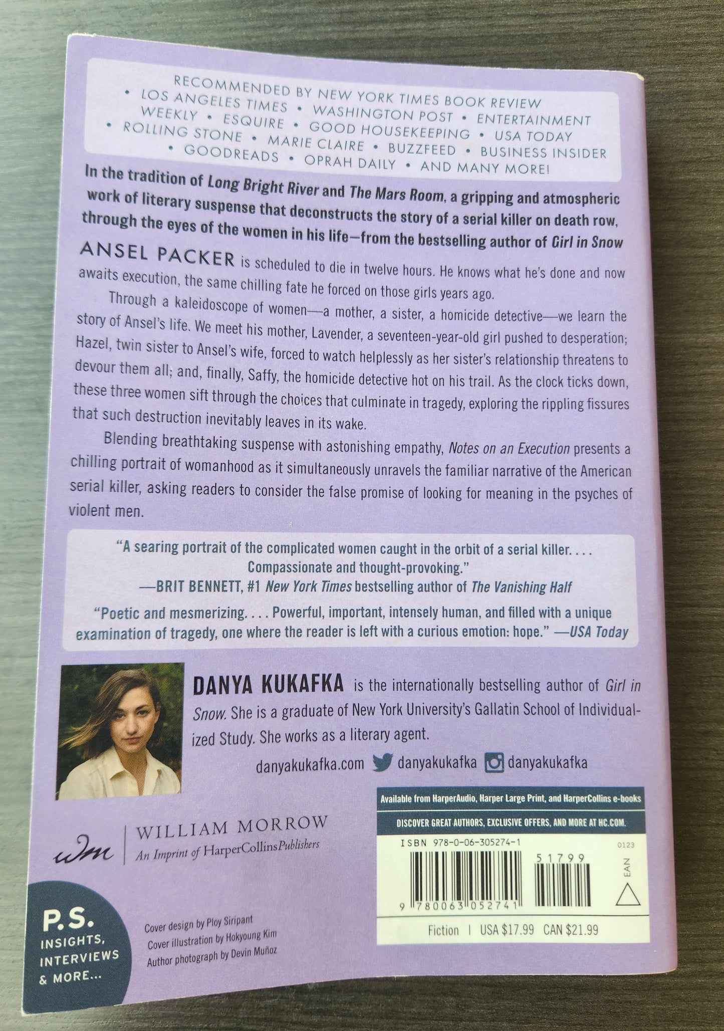 *Pre-loved* Notes on an Execution by Danya Kukafka