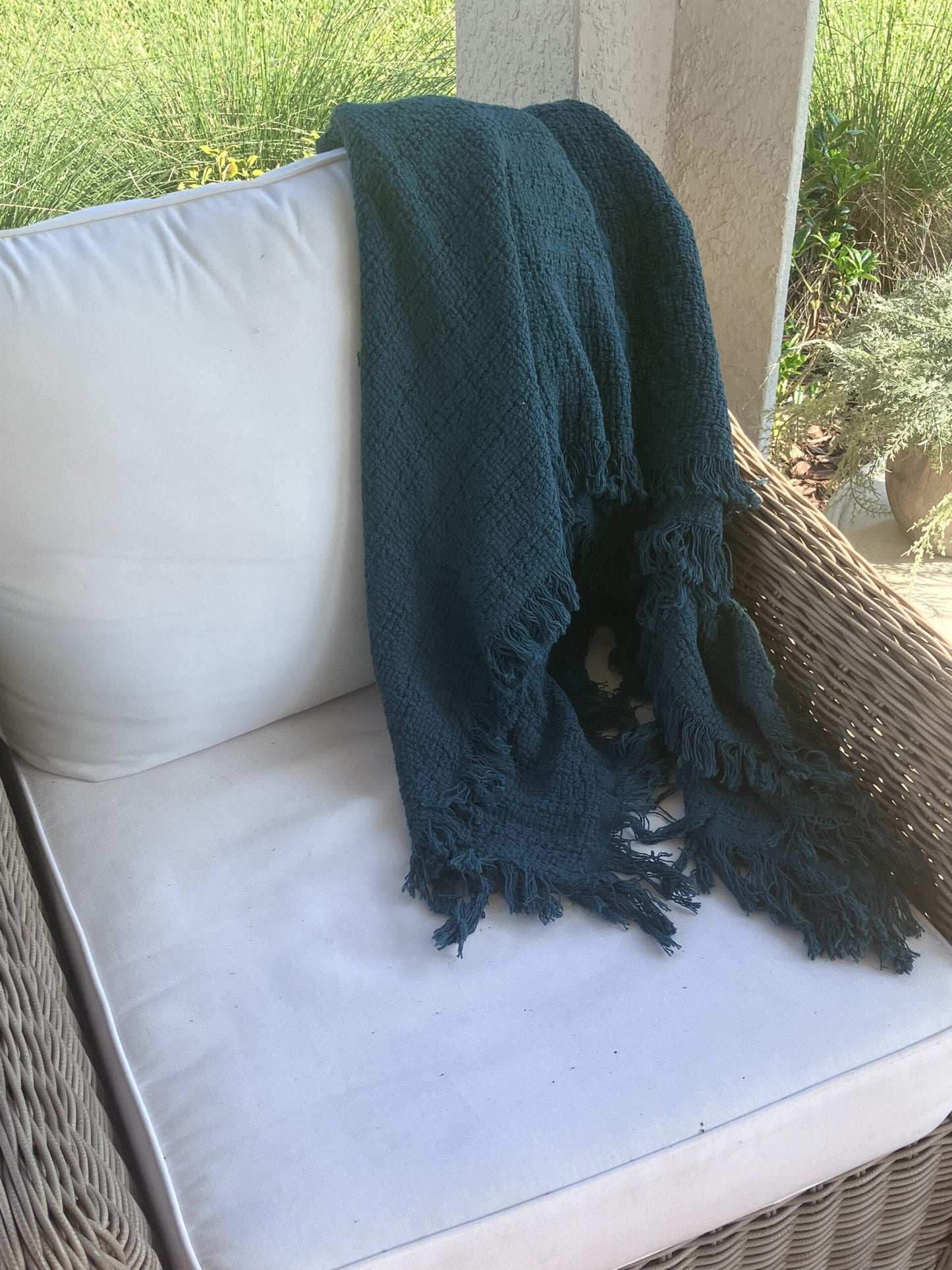 100% Cotton Throw Blankets 50" x 60"
