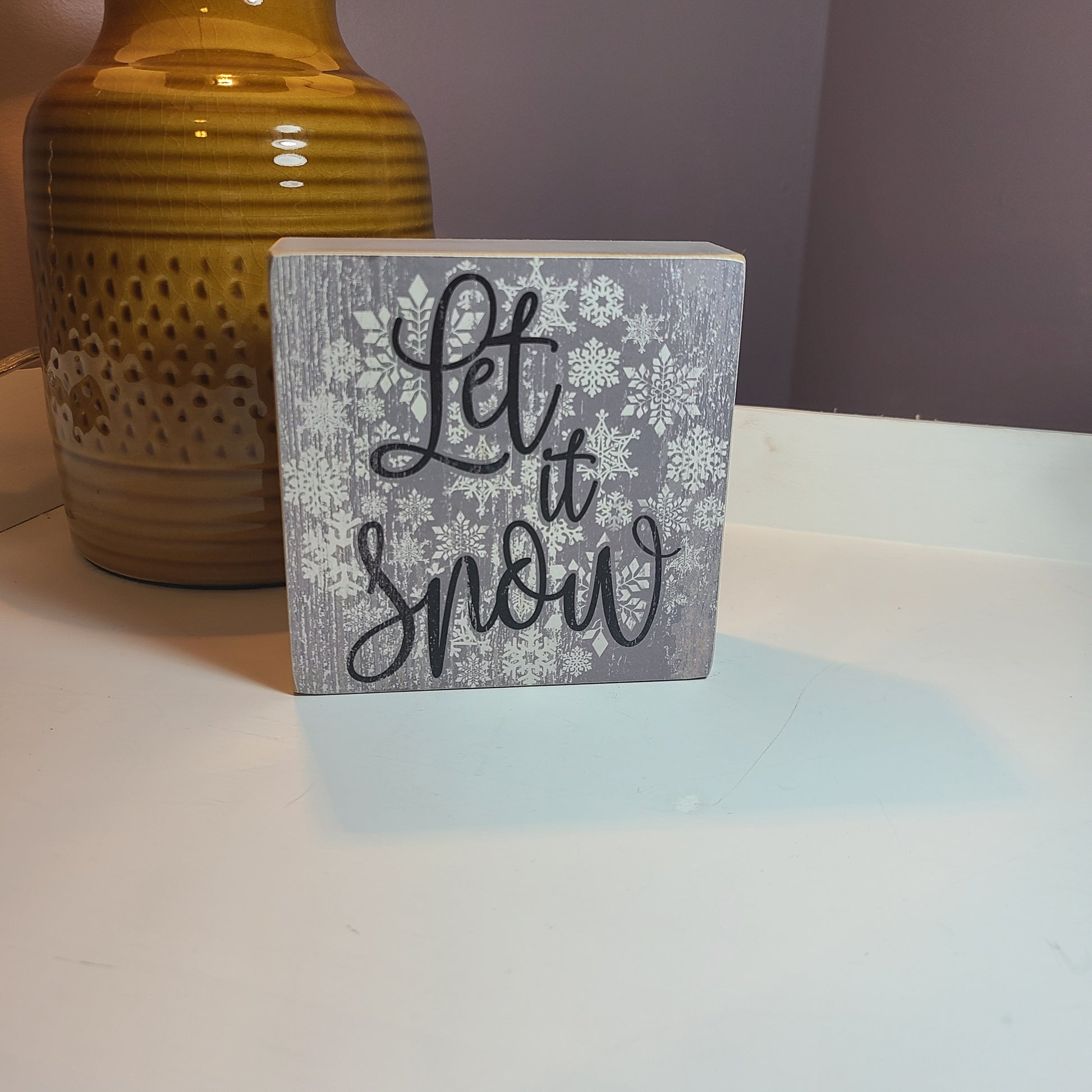 Let it Snow Sign Phoenix Shop LLC