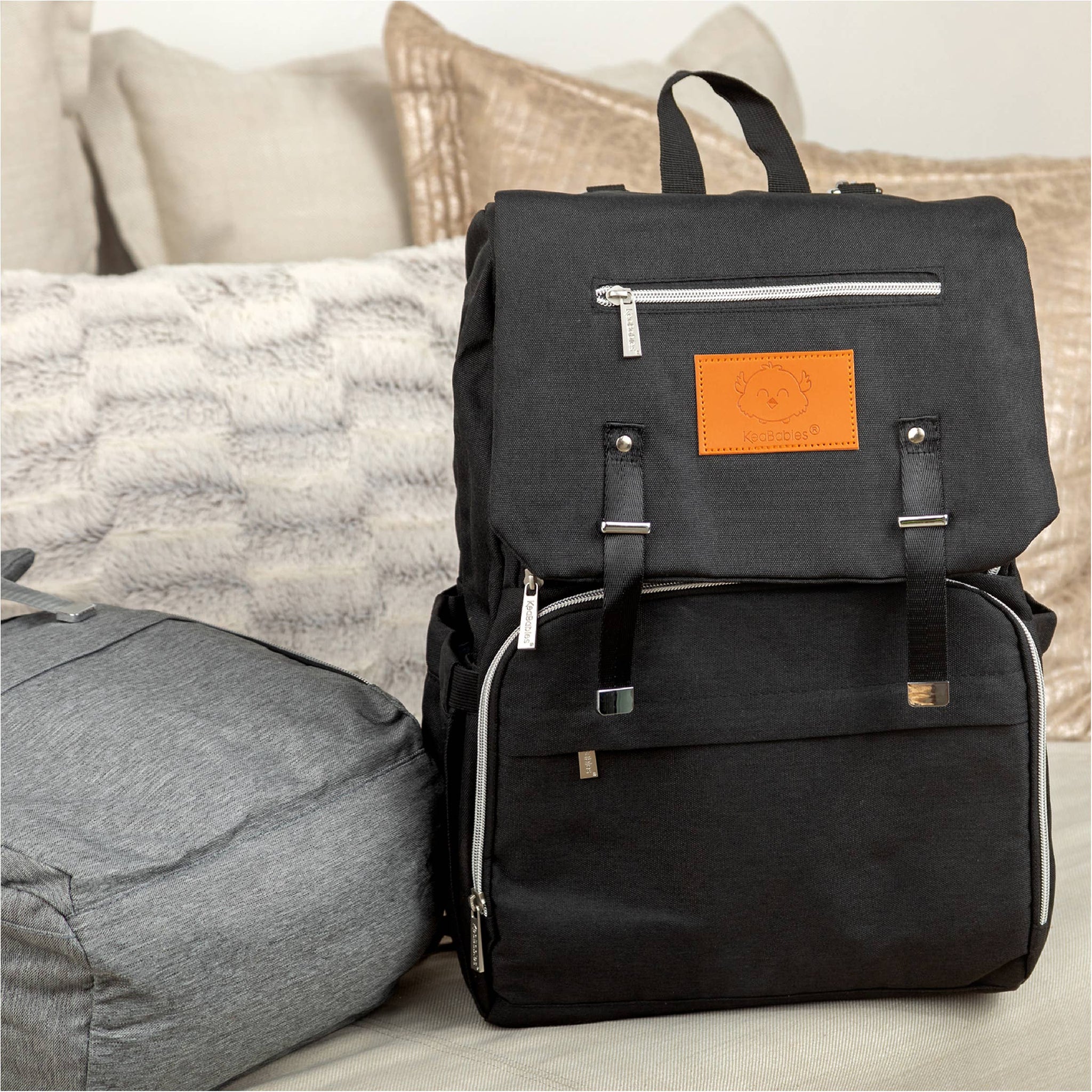 Black Explorer Diaper Bag Backpack Phoenix Shop LLC