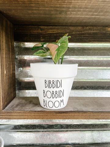 Bibbidi Bobbidi Bloom Plant Pot Phoenix Shop LLC