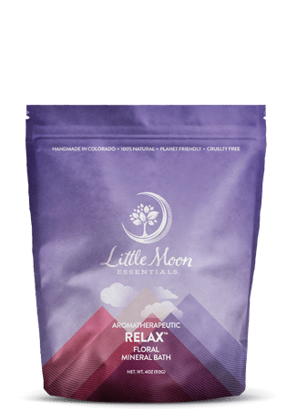 Relax™ Mineral Bath Salts 4 Oz Little Moon Essentials