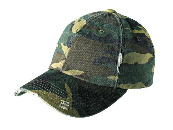 Distressed Vintage Camo Hat Phoenix Shop LLC