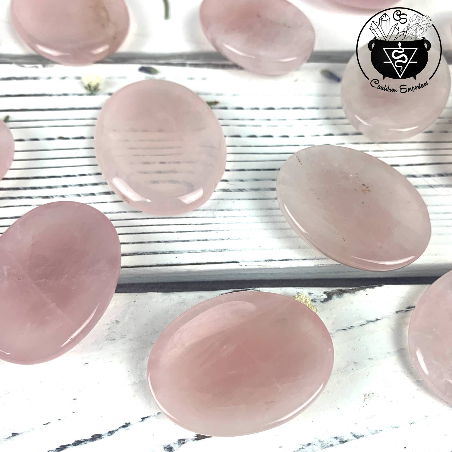 Rose Quartz Crystal Stone Phoenix Shop LLC