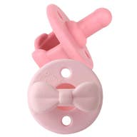 Sweetie Soother™ Pacifier Set - Pink Bows Phoenix Shop LLC