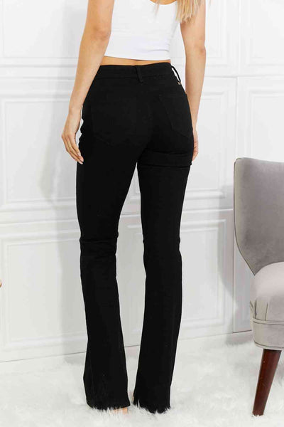 Kancan Full Size Eden Midrise Flare Jeans Trendsi